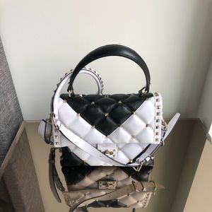 Black and white studded Valentino Bag brand new